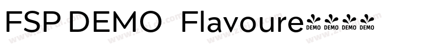 FSP DEMO   Flavoure字体转换